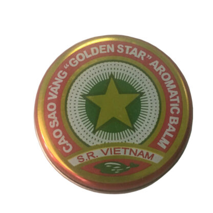 Cao Sao Vang Vietnamese Gold Star Balm Tin