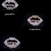 Rhinestone Flower And Imitation Pearls Hair Barrette - Image 4