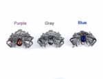 All Colors Metal Fancy Hair Claw Angled