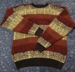 Red White Blue Woolrich Sweater