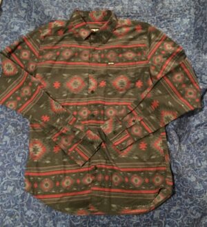 Zoo York long sleeve Shirt Red Black