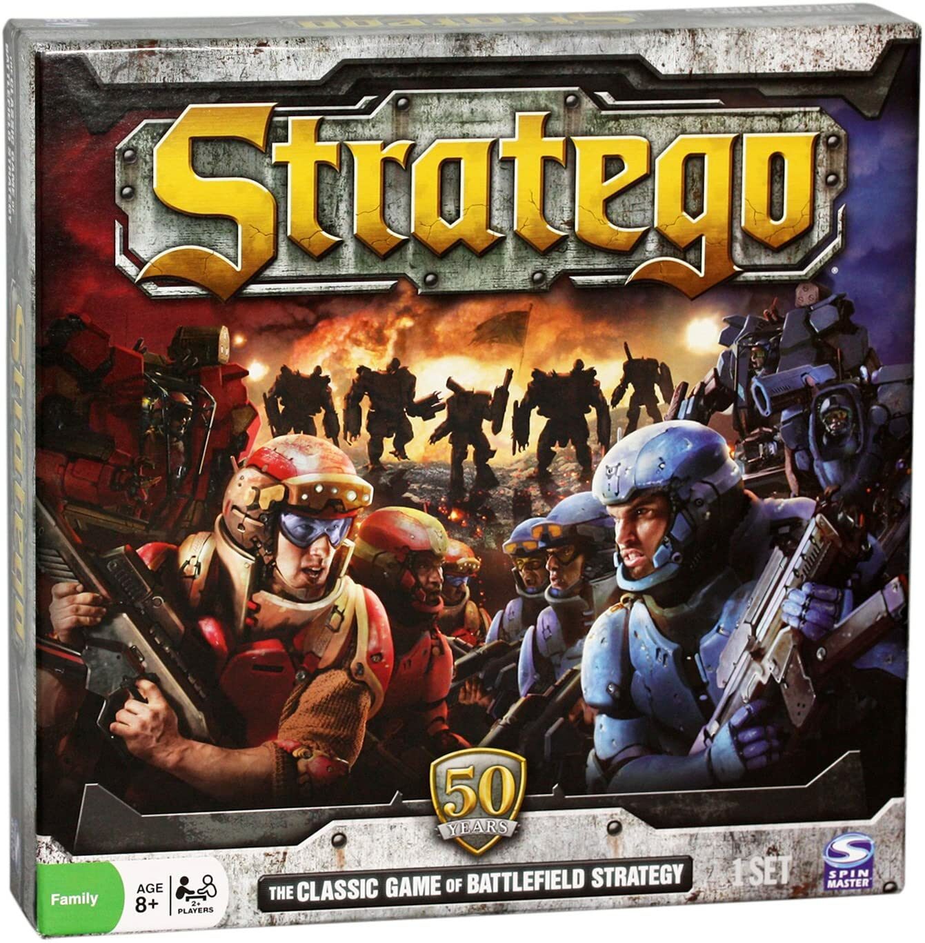 Silver Coconut » Stratego Board Game Sci-Fi Version - Like New