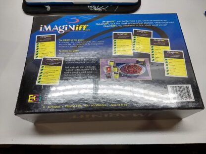 iMagine iff.. Board Game Back of Box