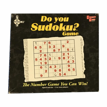 Do You Sudoku? board game front