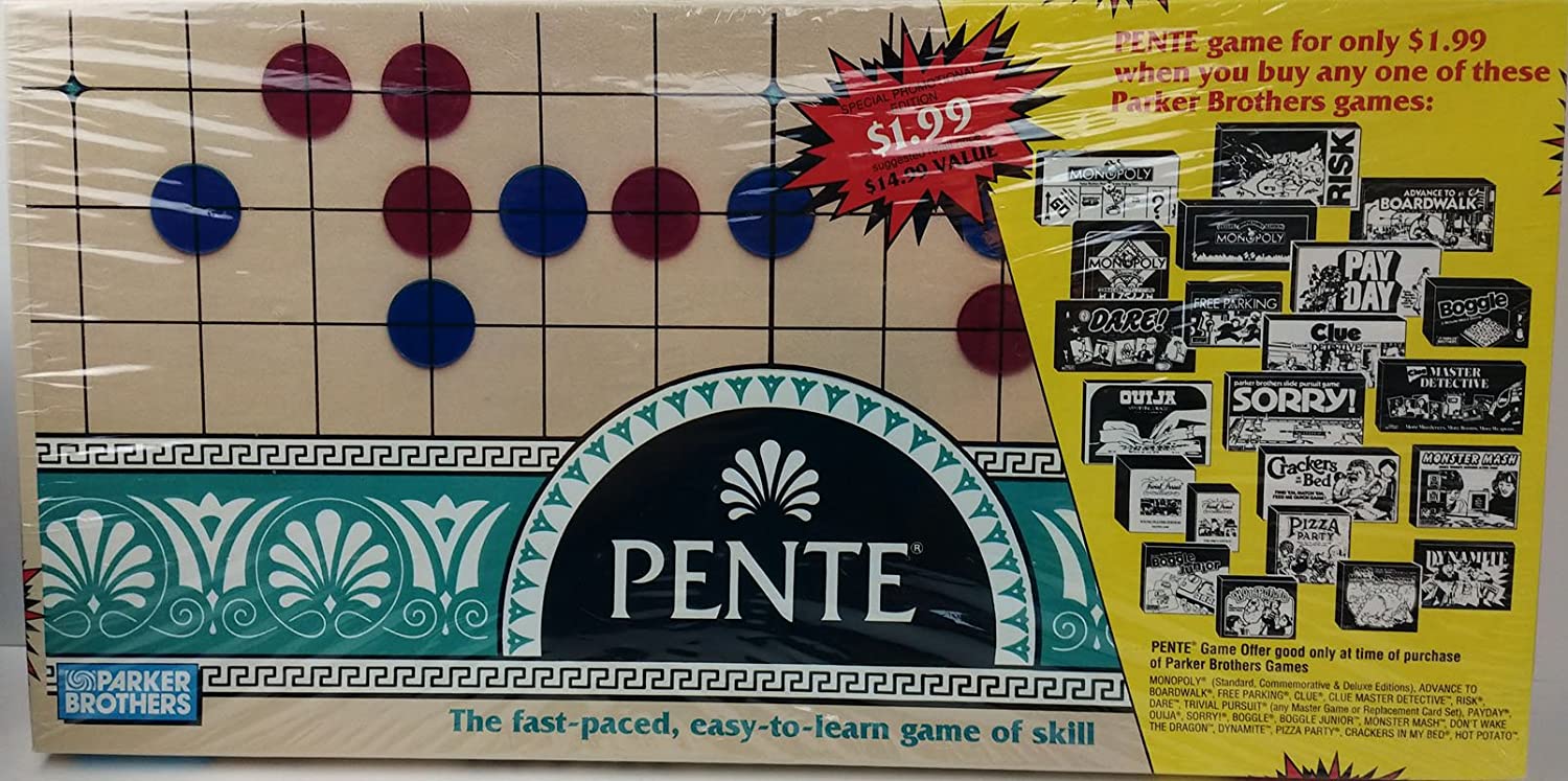 Pente Board Game (1989 Promotional Edition)