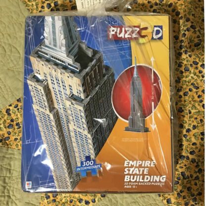empire state building 3d puzzle