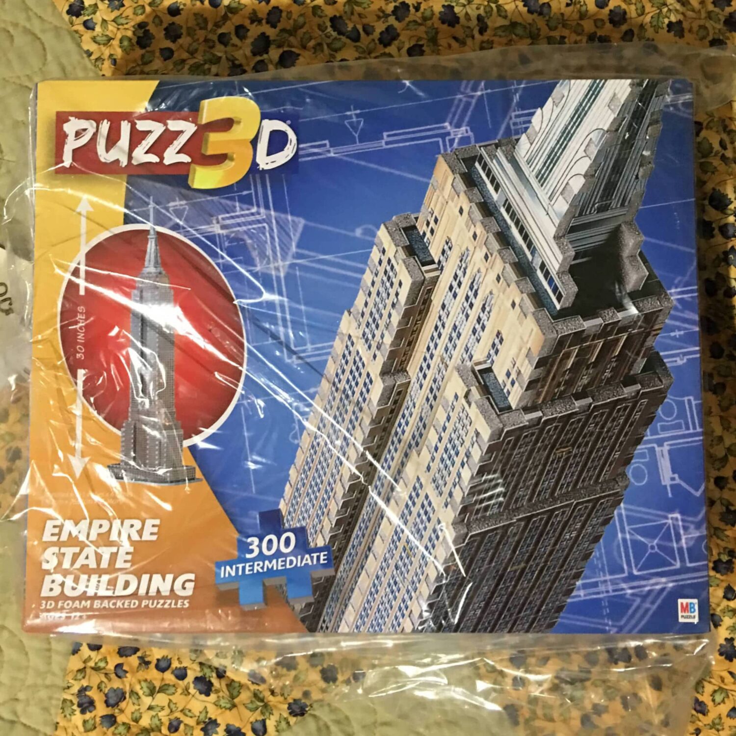 3D Empire State Building Puzzle 300 Piece