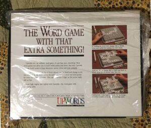 upwords board game box back