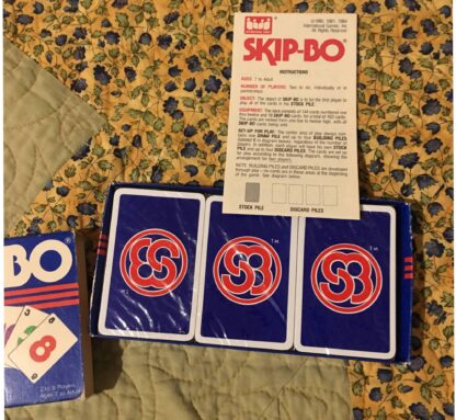 skip-bo card game game pieces