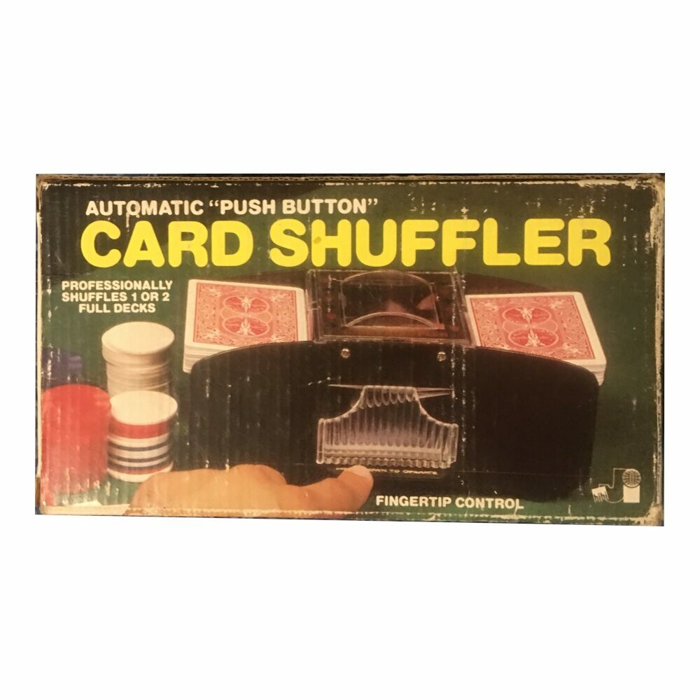 Silver Coconut » Automatic “Push Button” Card Shuffler