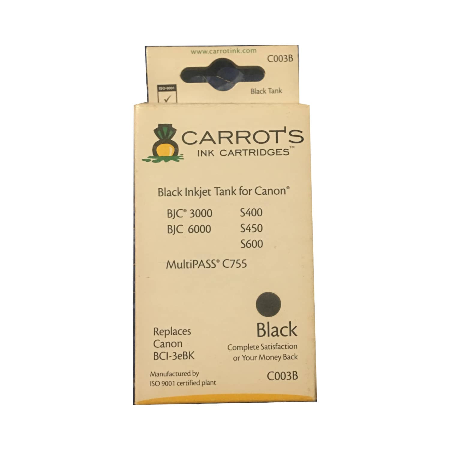 Carrot’s Ink Cartridge Black C003B