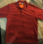 Nike Burnt Orange Golf Shirt