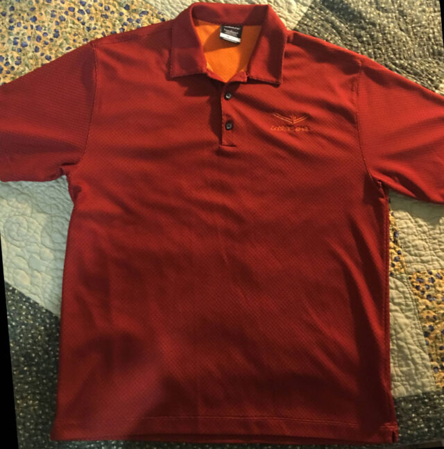 Nike Burnt Orange Golf Shirt