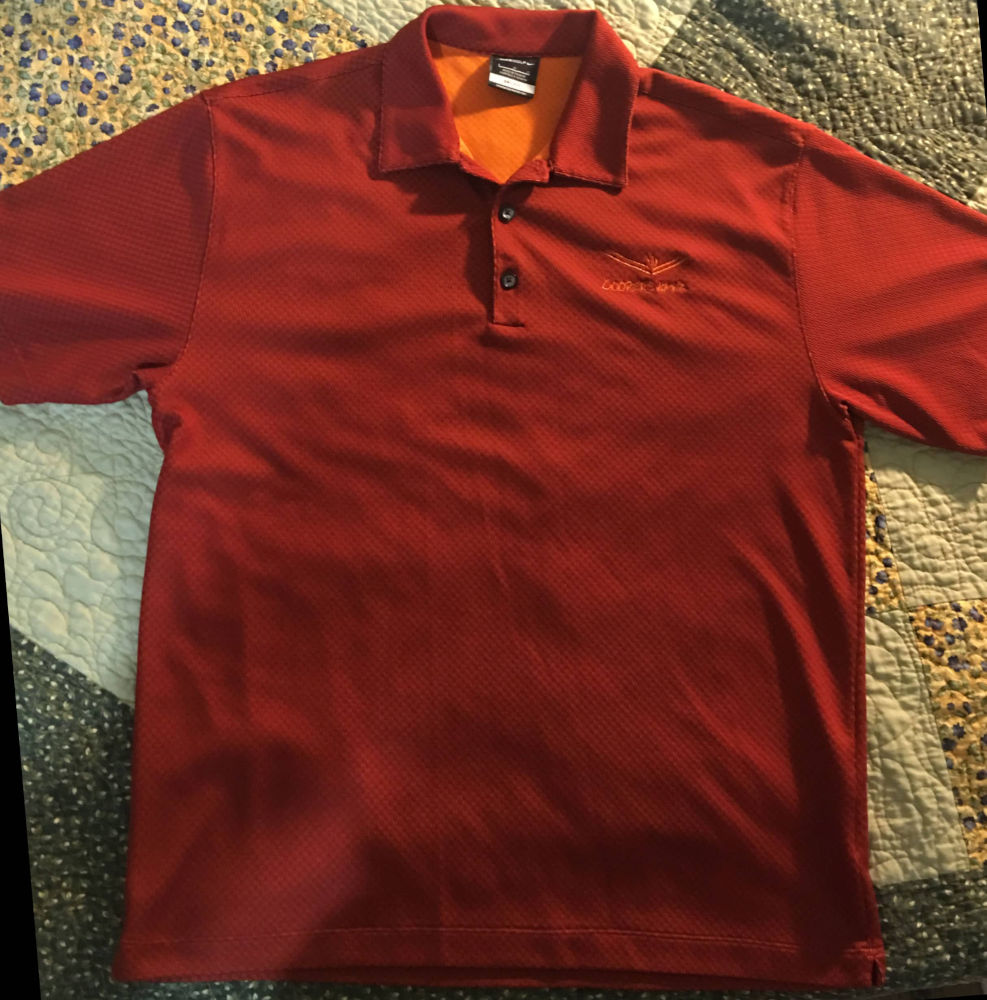 Silver Coconut » Nike Golf Shirt Burnt Orange