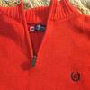 Orange Chaps Ralph Lauren 1/4 zip sweater - Image 4