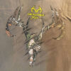 Realtree Camouflaged Deer Skull T-Shirt - Image 2