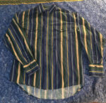Wrangler Western Shirt Blue, Green, Tan