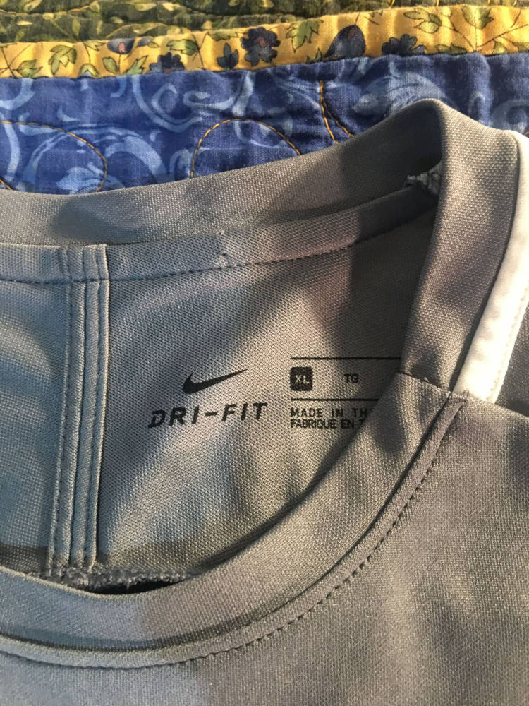 Silver Coconut » Nike Dri-fit Gray Short Sleeve