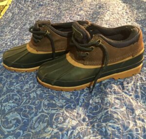 G H Bass & co rain shoes