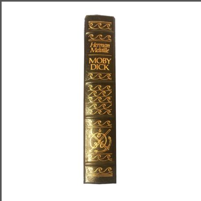 Moby Dick or The Whale Leather Bound Book Spine