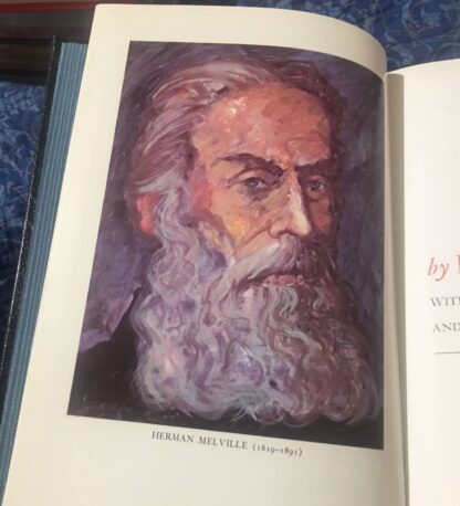 Moby Dick Author Herman Melville Portrait