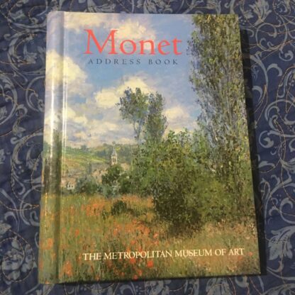 Monet Address Book Front Cover
