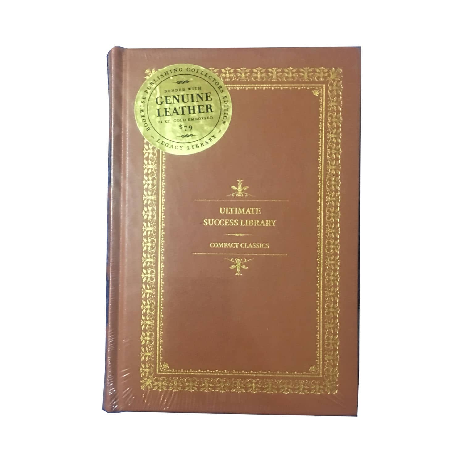 Ultimate Success Library Leather Bound 24K Gold Embossed