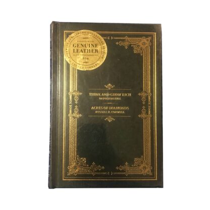 Think And Grow Rich Leather Bound Front Cover