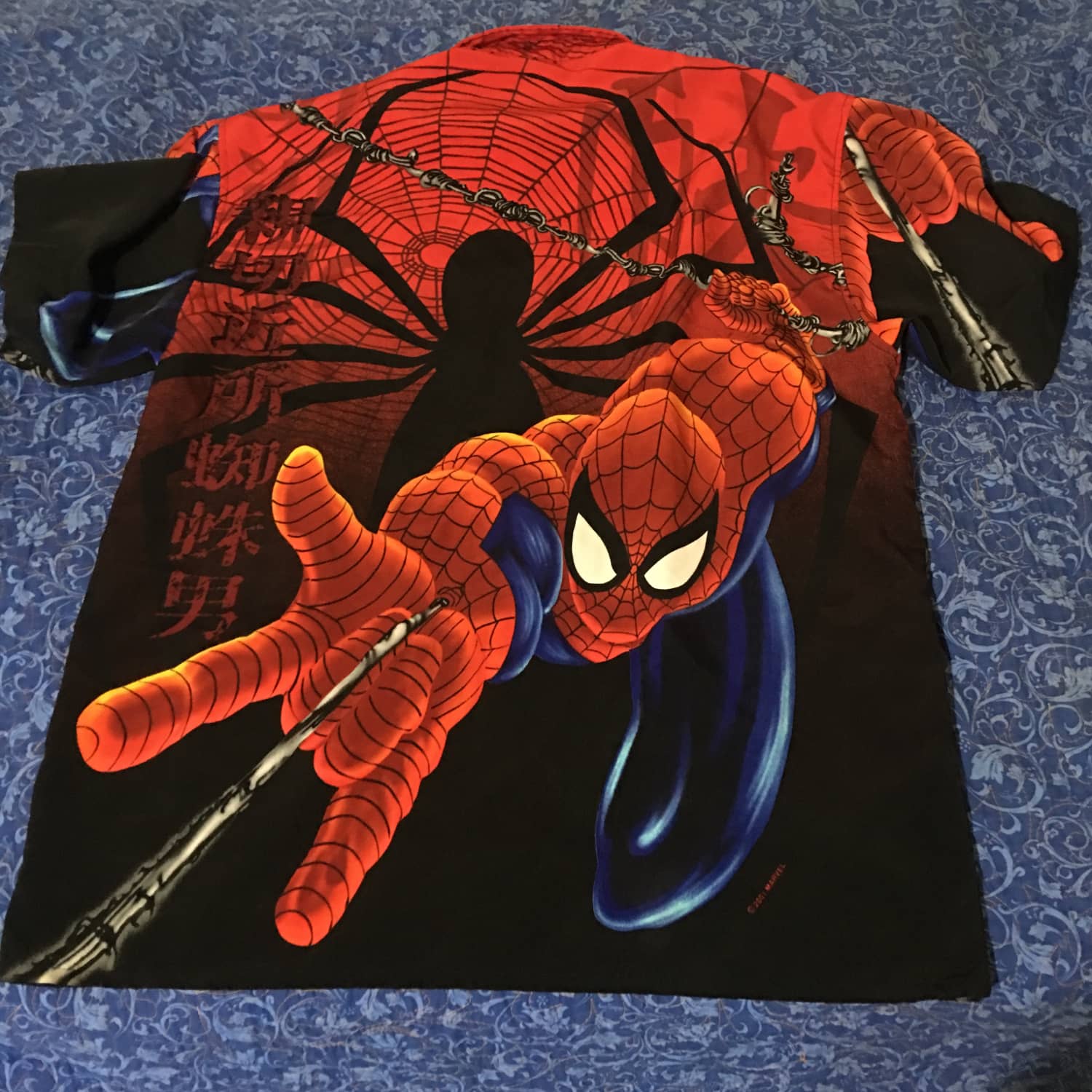 Silver Coconut » Spiderman Graphic Marvel Shirt