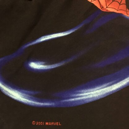 Marvel Spiderman shirt detail