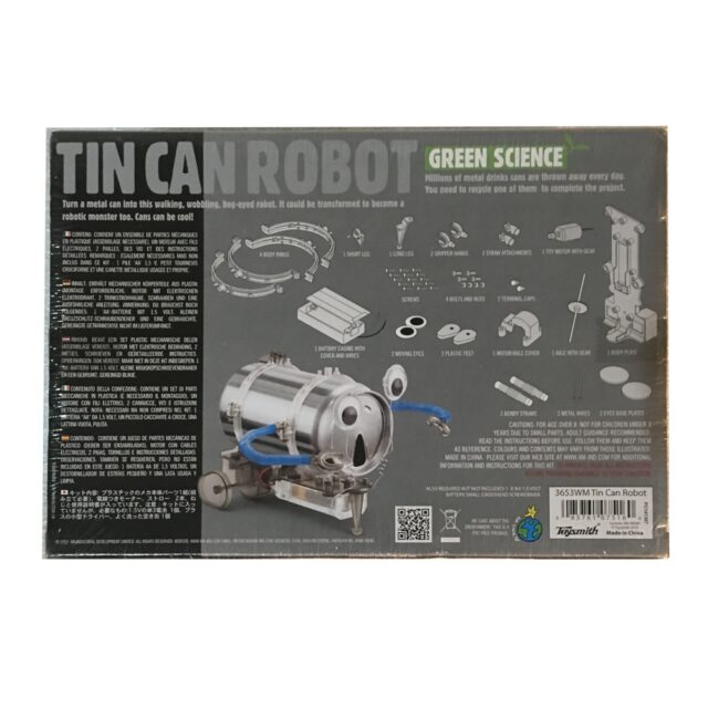 Tin Can Robot Science Kit Back