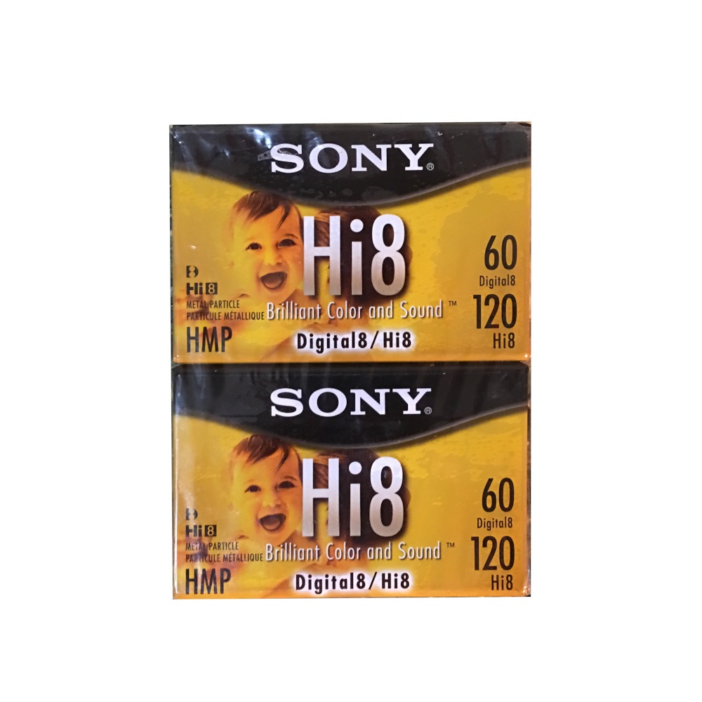 Sony Tapes Hi8 Digital8 2 Pack