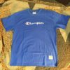 Blue Champion Embroidered Short Sleeve Shirt - Image 6