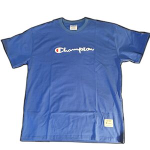 Blue Champion Embroidered T-shirt