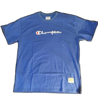 Blue Champion Embroidered T-shirt