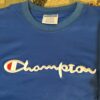 Blue Champion Embroidered Short Sleeve Shirt - Image 2