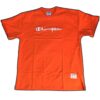 Orange Champion Embroidered T-shirt