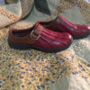 Cherry Red Leather Bass Shoes Women Size 7M - Image 2