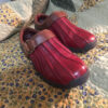 Cherry Red Leather Bass Shoes Women Size 7M - Image 7
