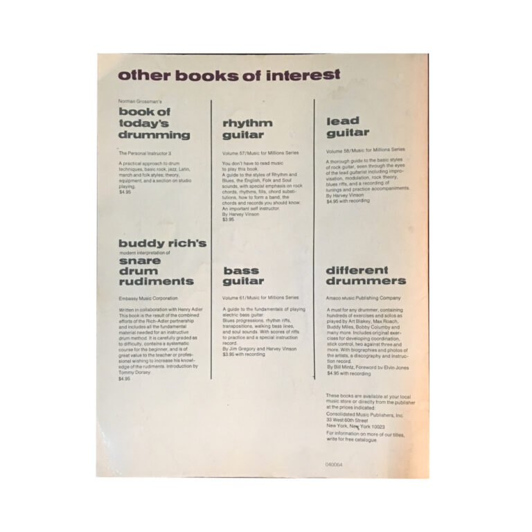 Silver Coconut » Bass Guitar Scale Manual by Harvey Vinson (1985)