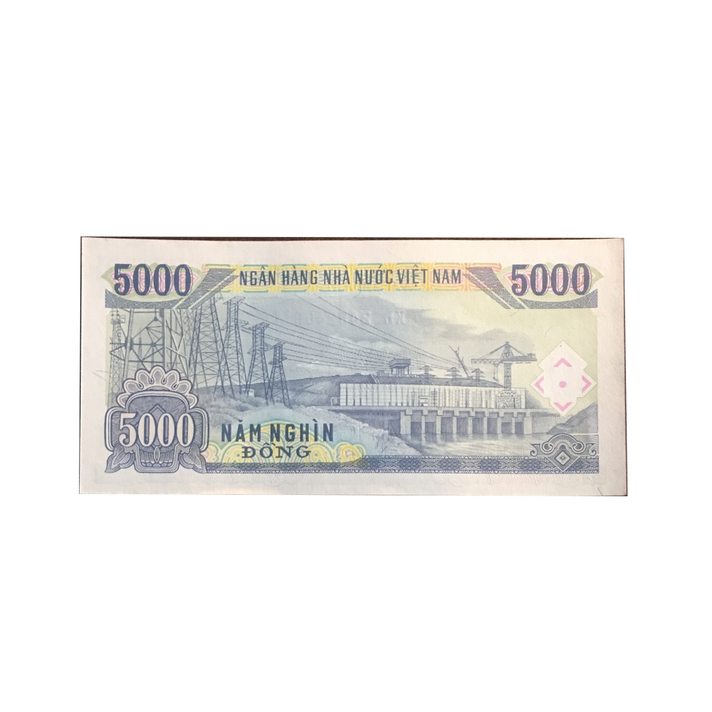 Vietnamese 5,000  Đồng Note - 