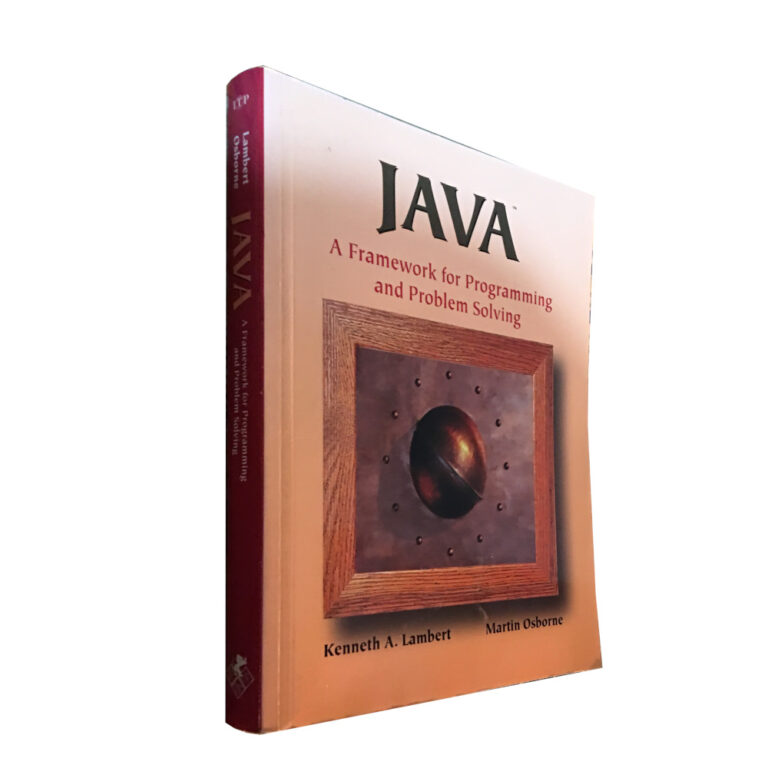 Silver Coconut » Java A Framework for Programming and Problem Solving