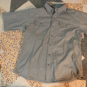 Red Head Rip-stop Material Short Sleeve Shirt