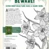 The Wicked Plants Coloring Book Back Cover