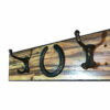 handmade coat hanger rustic right