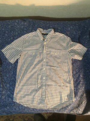 Tommy Hilfiger Plaid Short Sleeve Shirt Button Down