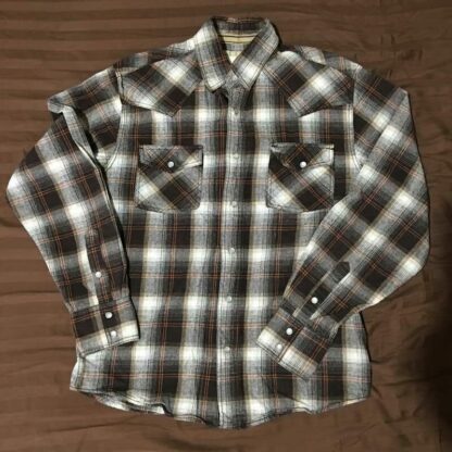 Silver Coconut » Ditch Plains Western Shirt Pearl Snaps Button Down