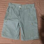 Carhartt Carpenter Shorts Gray Ripstop