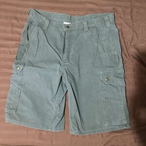 Carhartt Carpenter Shorts Gray Ripstop
