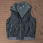 Chaps Sleeveless Vest Polyester Shell and Fleece Lining